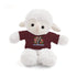Custom Photo Festive Poinsettia Stuffed Animals with Tee